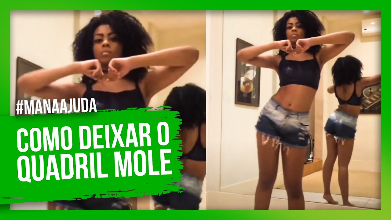 Como deixar a cintura e o quadril mole e solto ?! #Manaajuda