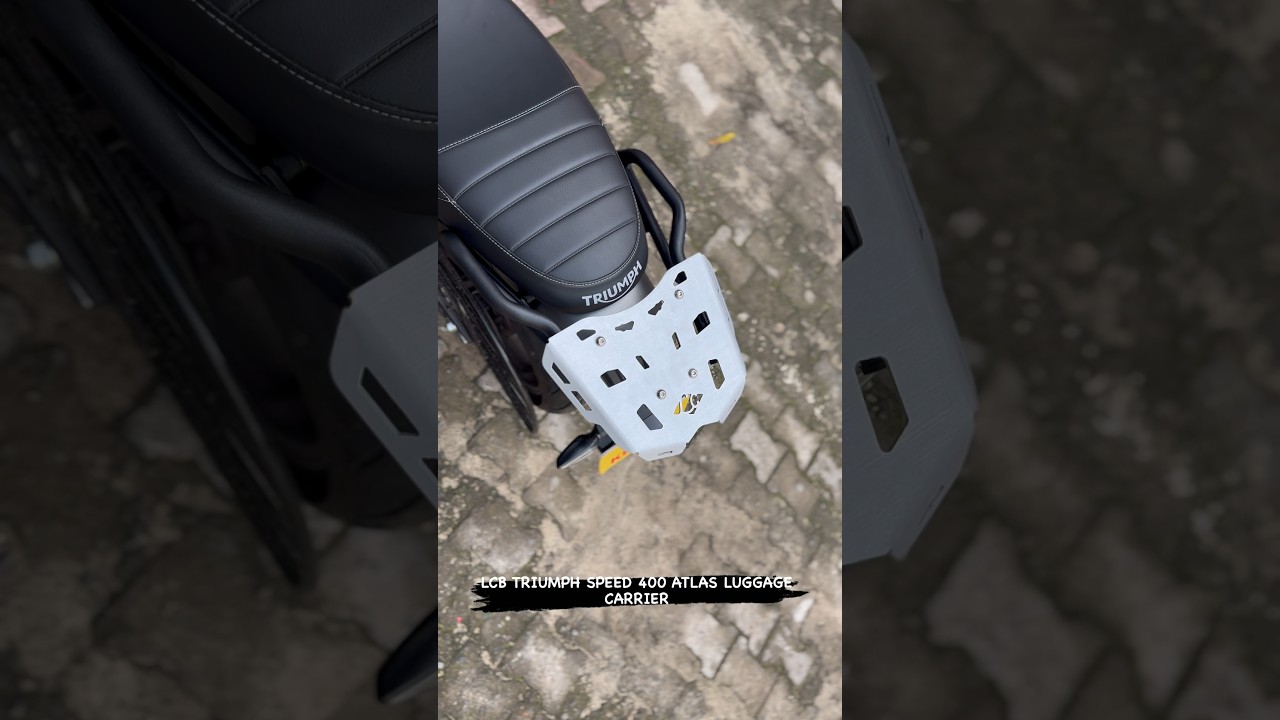 LCB TRIUMPH SPEED 400 ATLAS LUGGAGE CARRIER