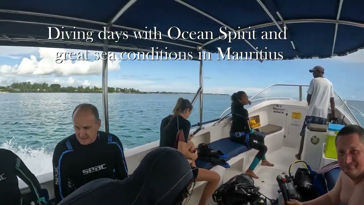 Diving Days with Ocean Spirit and great viz in Mauritius @oceandivermu