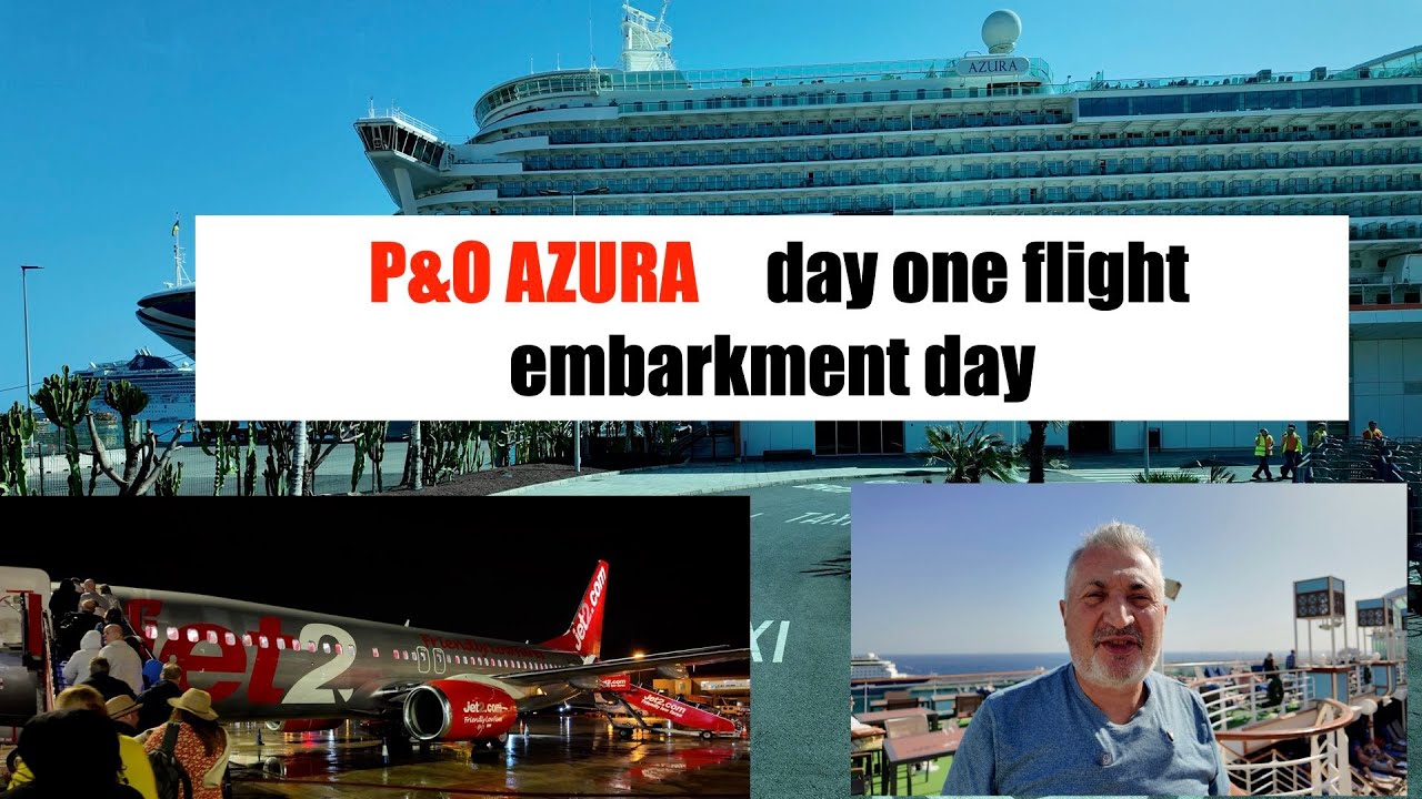 Первый день полета P&O AZURA на Jet2, обед и моя каюта забронированы через Hays Travel 22 ноября ...