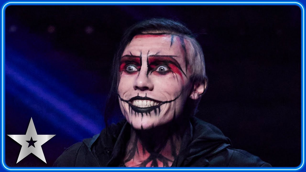 Auzzy Blood makes Simon Cowell squirm with TWISTED act | Auditions | BGT 2025