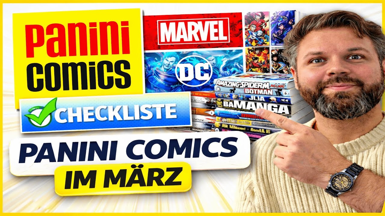 Panini Comics März 2026  - Diese Titel MUSS ich haben...diese brauche ich NICHT!