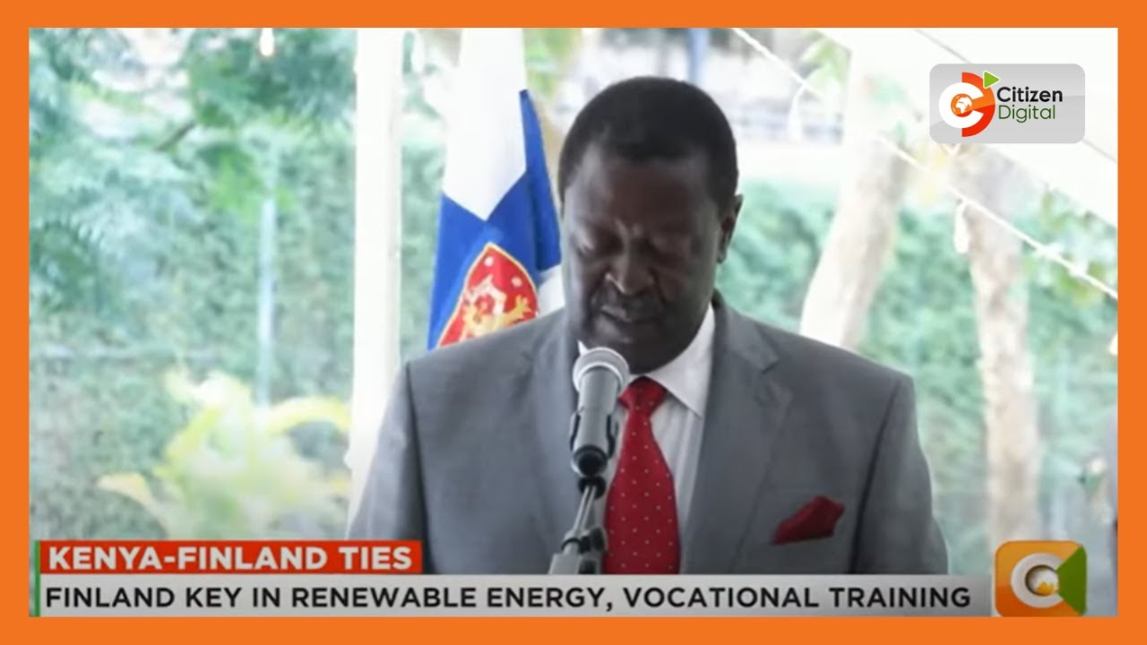 Mudavadi says Kenya to deepen ties with Finland