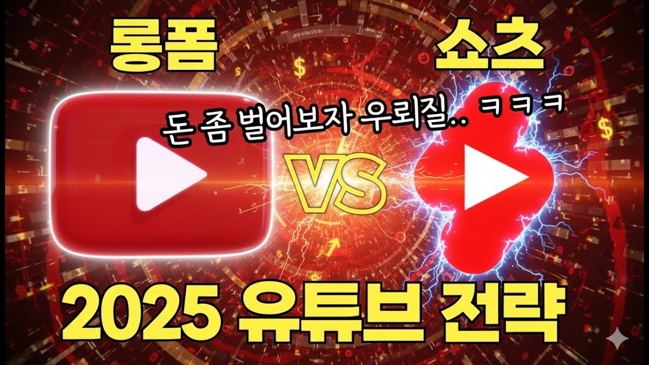 5년 차 유튜버의 뼈가 되는 조언: 롱폼 VS 숏폼 2025 전략 (feat. 채널 1개만 하면 그냥 때려친다 ㅋㅋ, 멀티 플랫폼, 틱톡, 인스타그램, 리뷰, 시니어 등등)