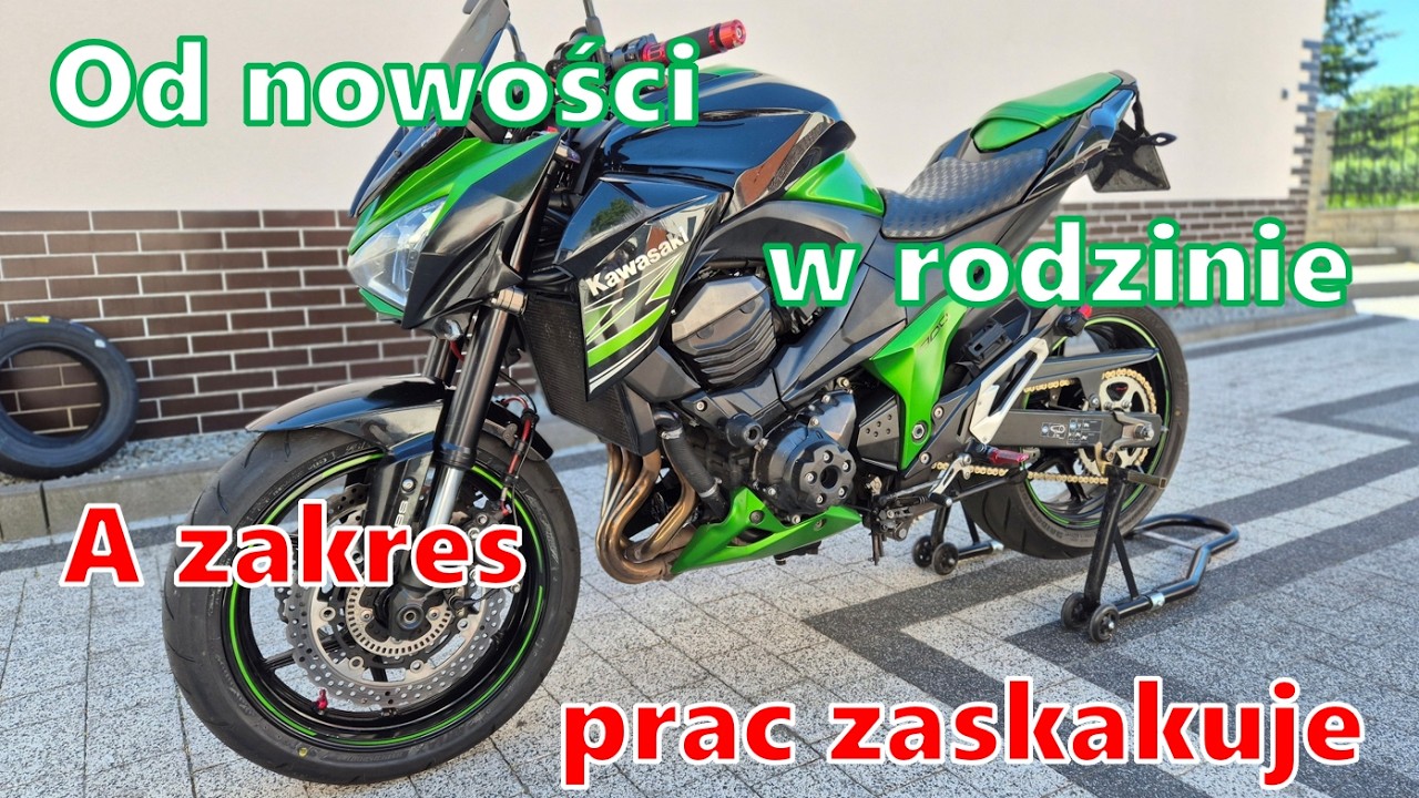 KAWASAKI Z800 - pewniak z długą listą życzeń od właściciela😱 No to ogarniamy sprzęta 😎