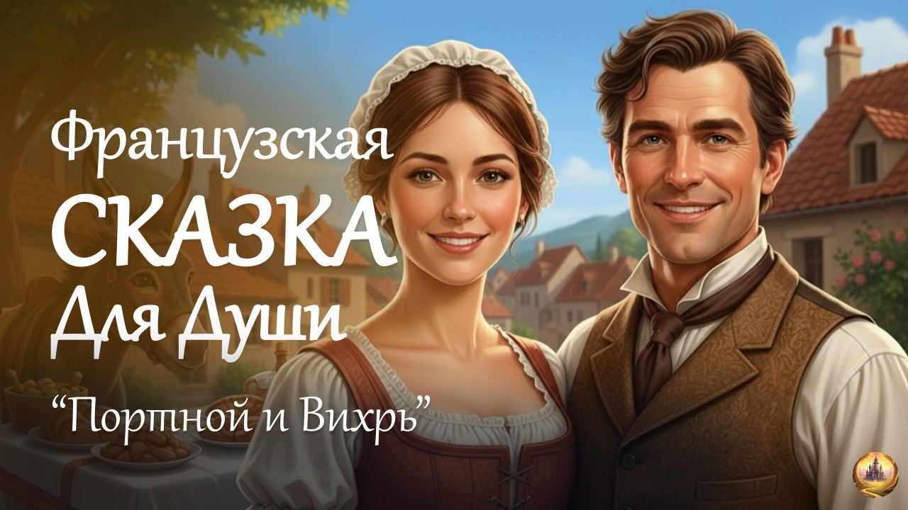🌛Французская СКАЗКА НА НОЧЬ «Портной и Вихрь» ⭐ Добрая история для сна с живой душой