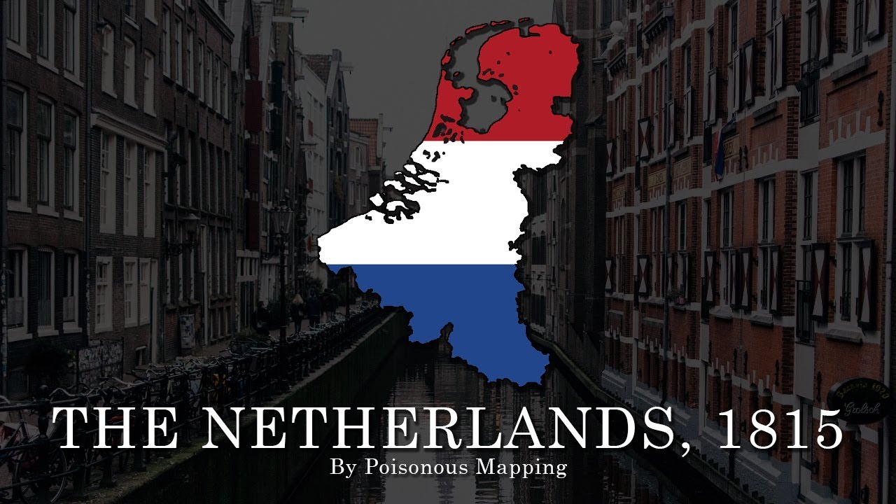THE NETHERLANDS Flag Map SPEEDART (1815) | Flag Maps #2