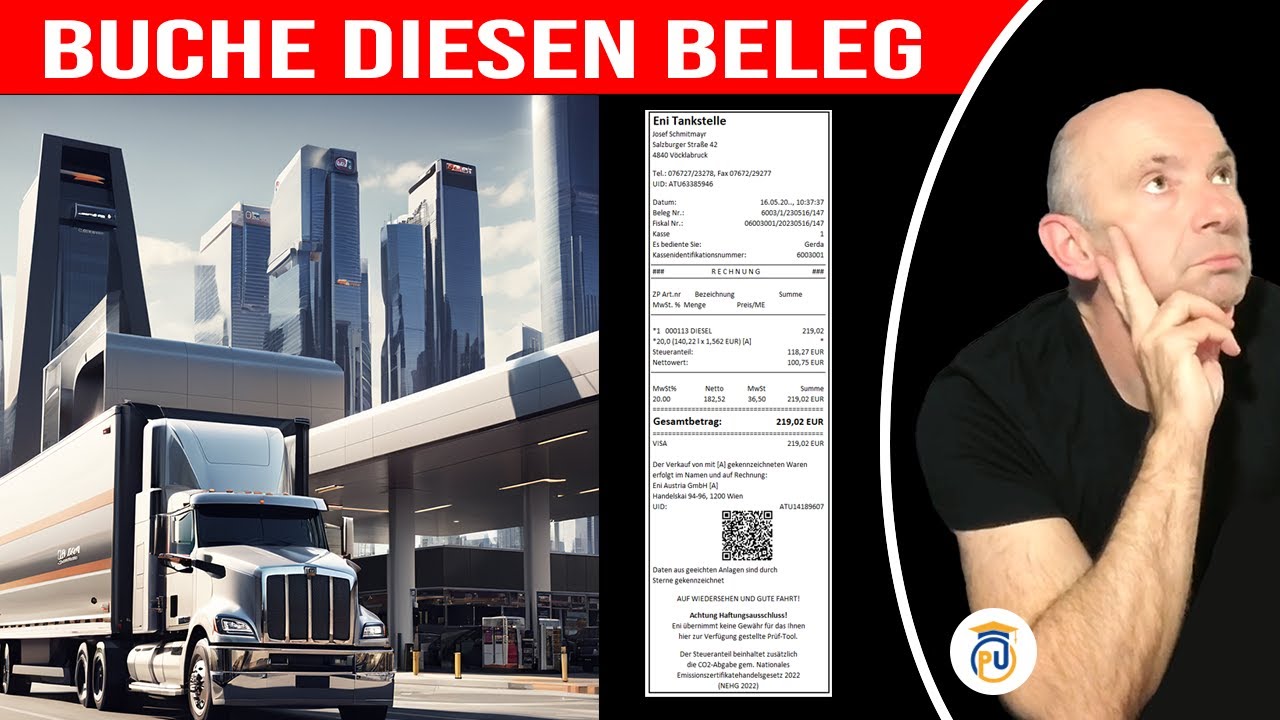 Kannst du diesen Beleg richtig verbuchen? Knifflige Prüfungsaufgabe! | Lfd. Geschäftsfälle