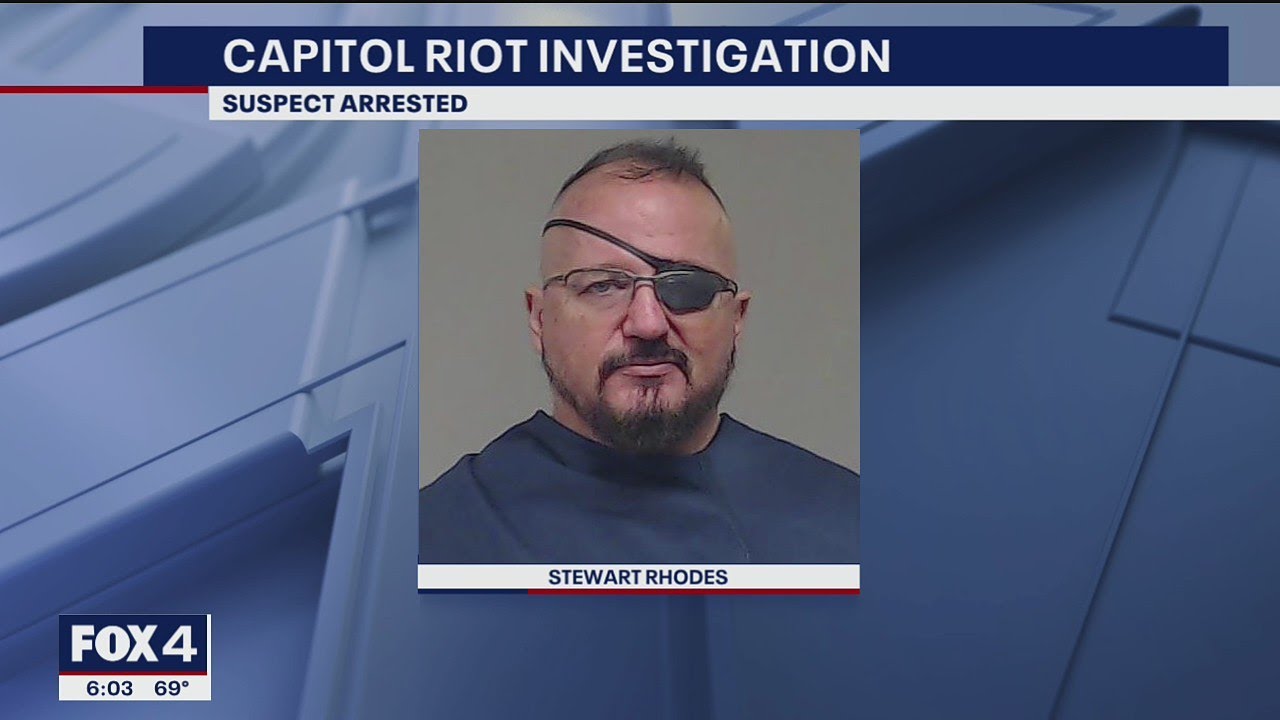 Oath Keepers founder remains jailed on sedition charge in Capitol riot