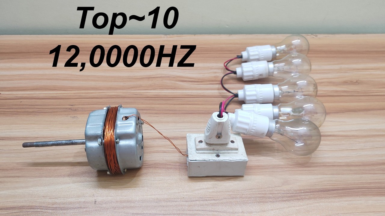 Free energy 240v electricity 120000hZ energy generator top 10 magnetic copper transformer idea