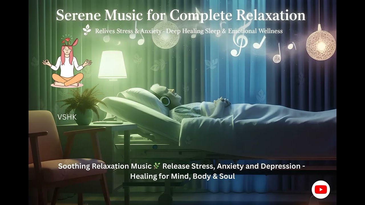 Calming Music to Relieve Stress & Anxiety 🌿 Heals Mind, Body and Soul - Deep Sleep & Meditation