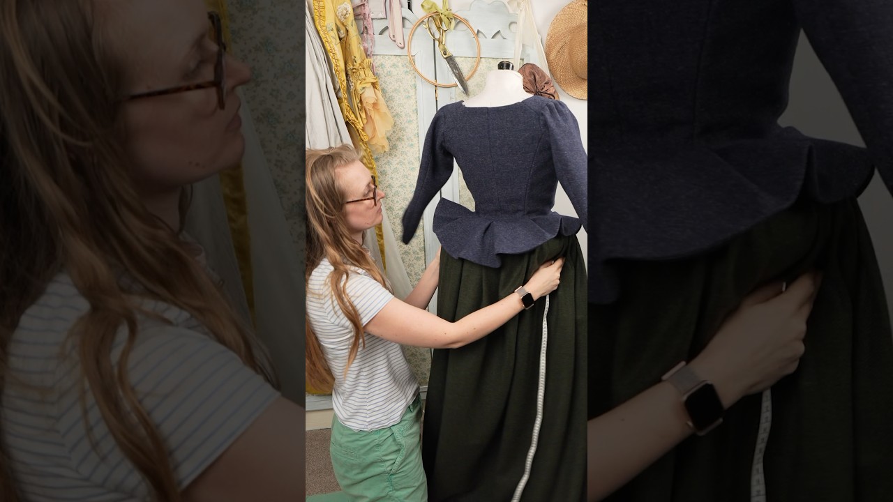 The blue bodice from Outlander