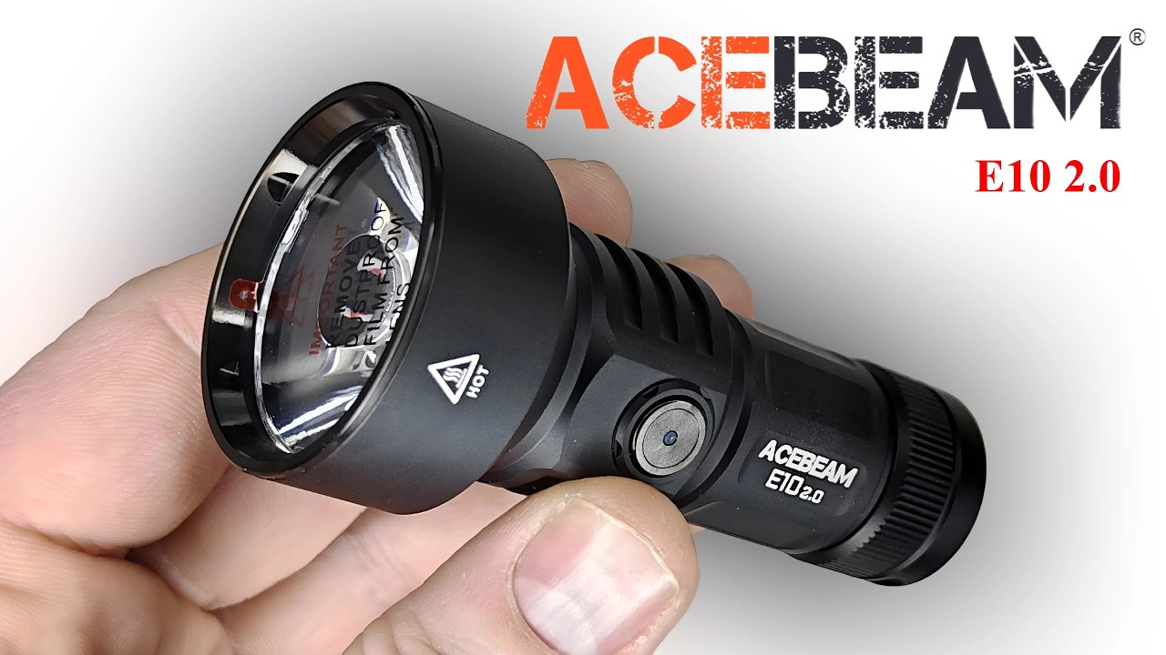 Acebeam E10 v2.0 Компактный дальнобойный фонарик