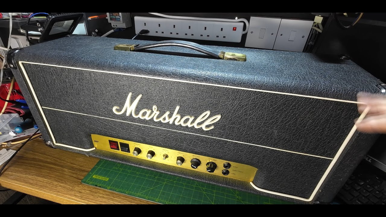 Marshall JMP 50 MK2 Lead 50 Watt Head Repair and Badly Fitted Power Transformer