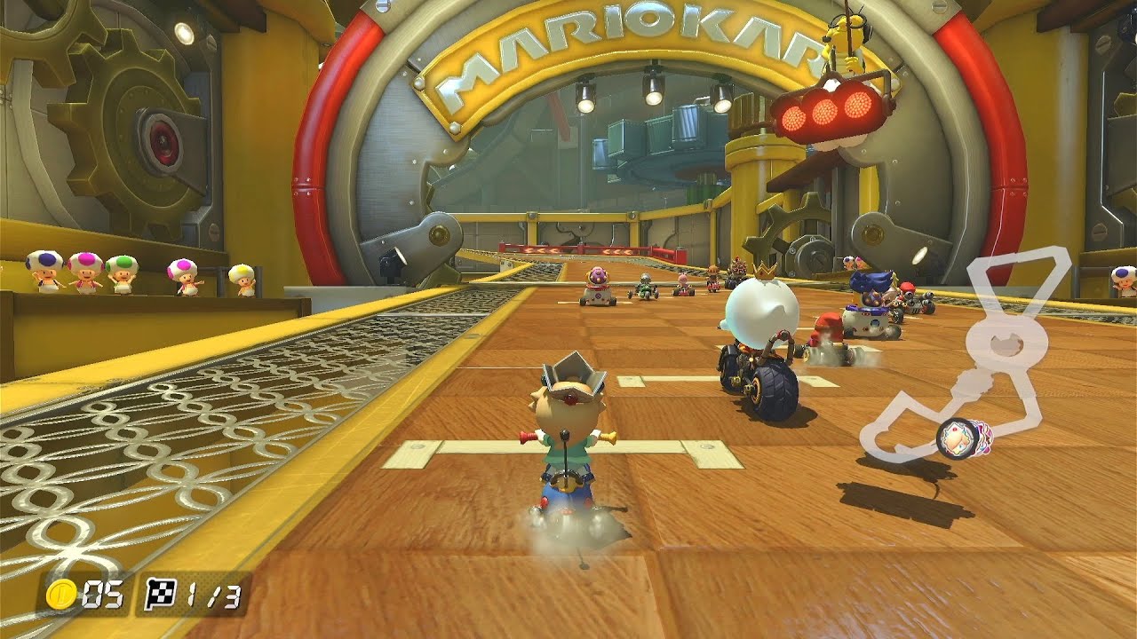 Mario Kart 8 Deluxe &mdash; Lightning Cup 50cc (Baby Rosalina Gameplay)
