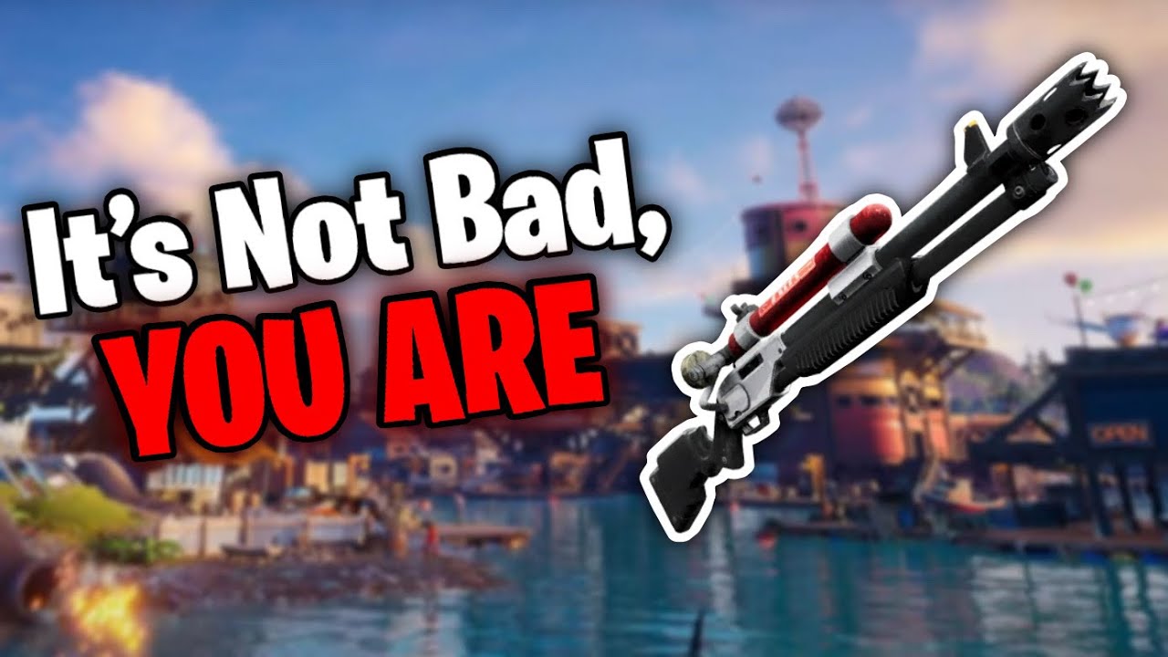 The Charge Shotgun Isn&rsquo;t Bad, YOU ARE. (Fortnite)