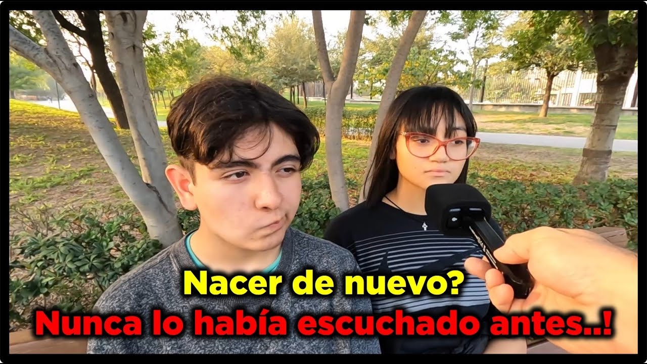 Jóvenes católicos nunca habían escuchado del nuevo nacimiento