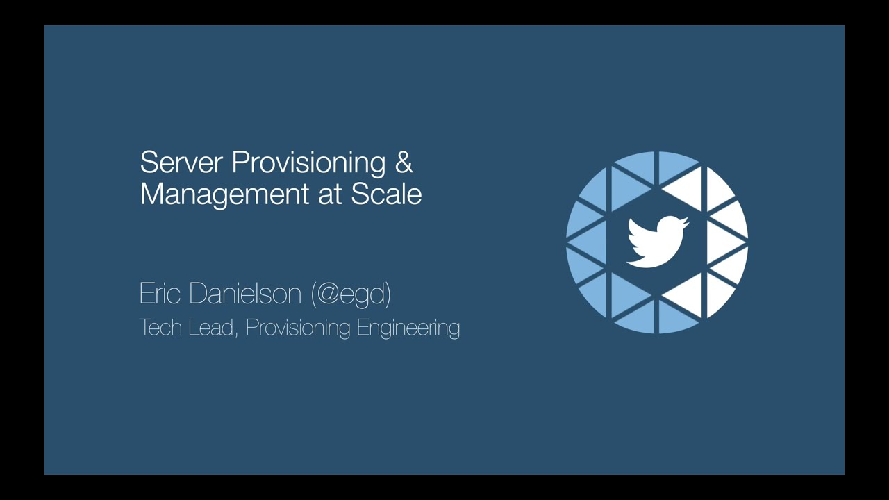 Server Provisioning and Management at Scale