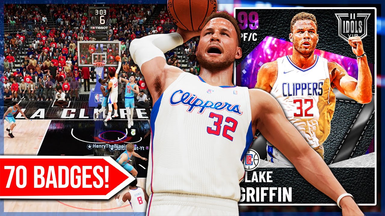 2K GAVE THIS MAN 70 BADGES WTF! DARK MATTER BLAKE GRIFFIN GAMEPLAY!  NBA 2k21 MyTEAM
