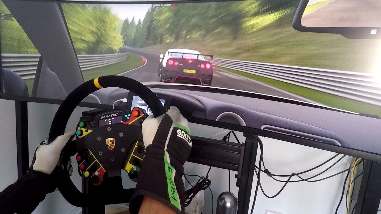 Assetto Corsa || Black and white (Nissan GT-R NISMO @ Nordschleife)