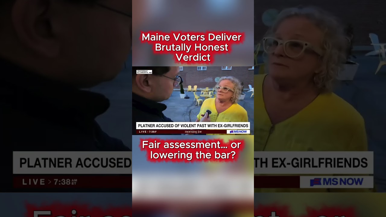 Maine Voters Deliver Brutally Honest Verdict 😳🗳️ #Breaking