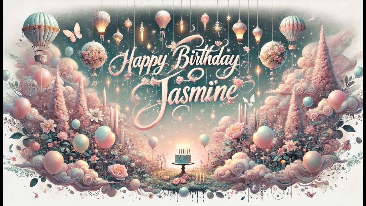 Happy Birthday Jasmine – Funny & Quirky Birthday Song 🎉🎂Happy Birthday to You Jasmine