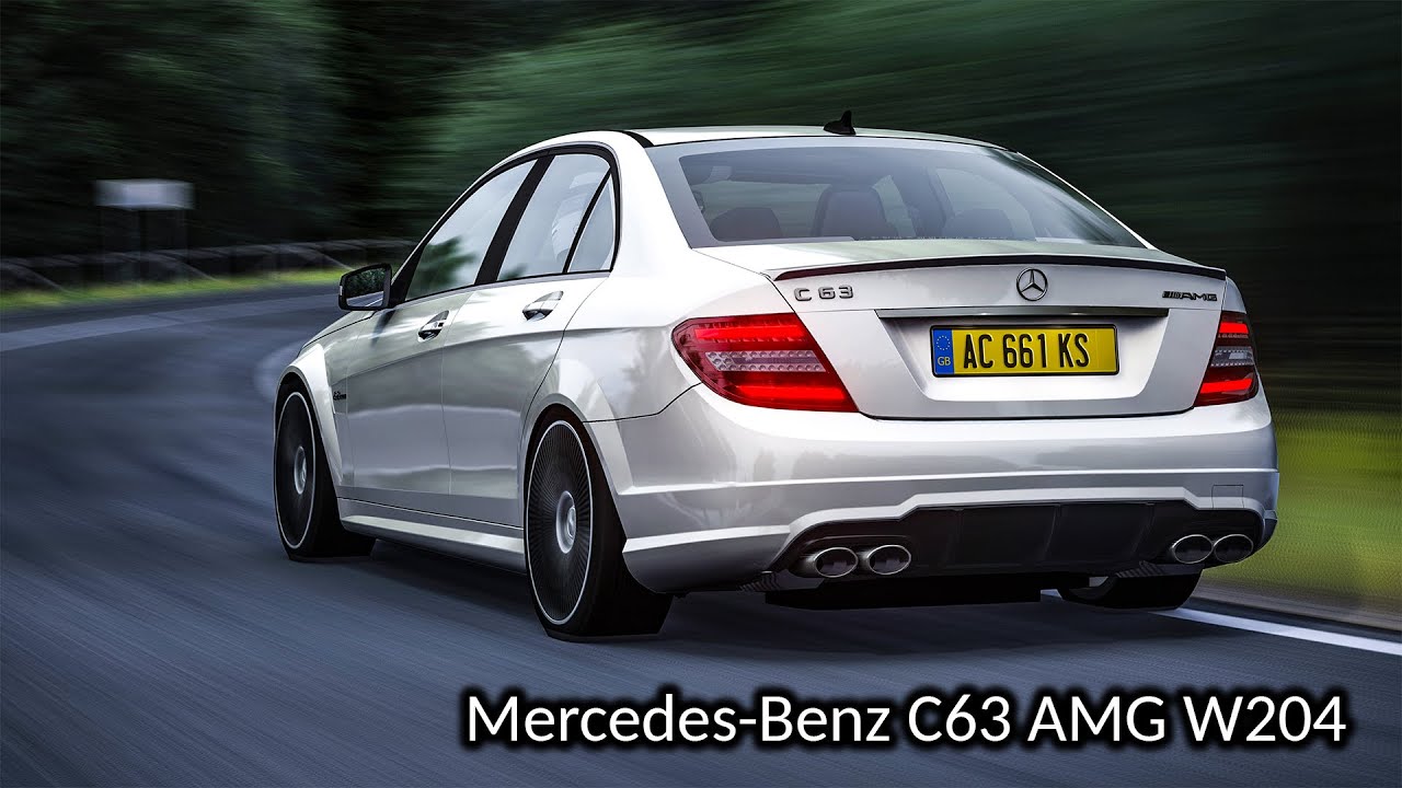 Assetto Corsa - Mercedes-Benz C63 AMG W204 2012 | Cruise on Brasov Ultimate with Traffic