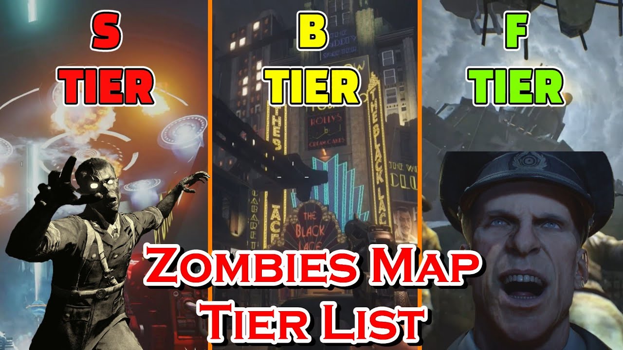 Ranking the Best COD Zombies Maps of all Time (Tier List) (In Order)