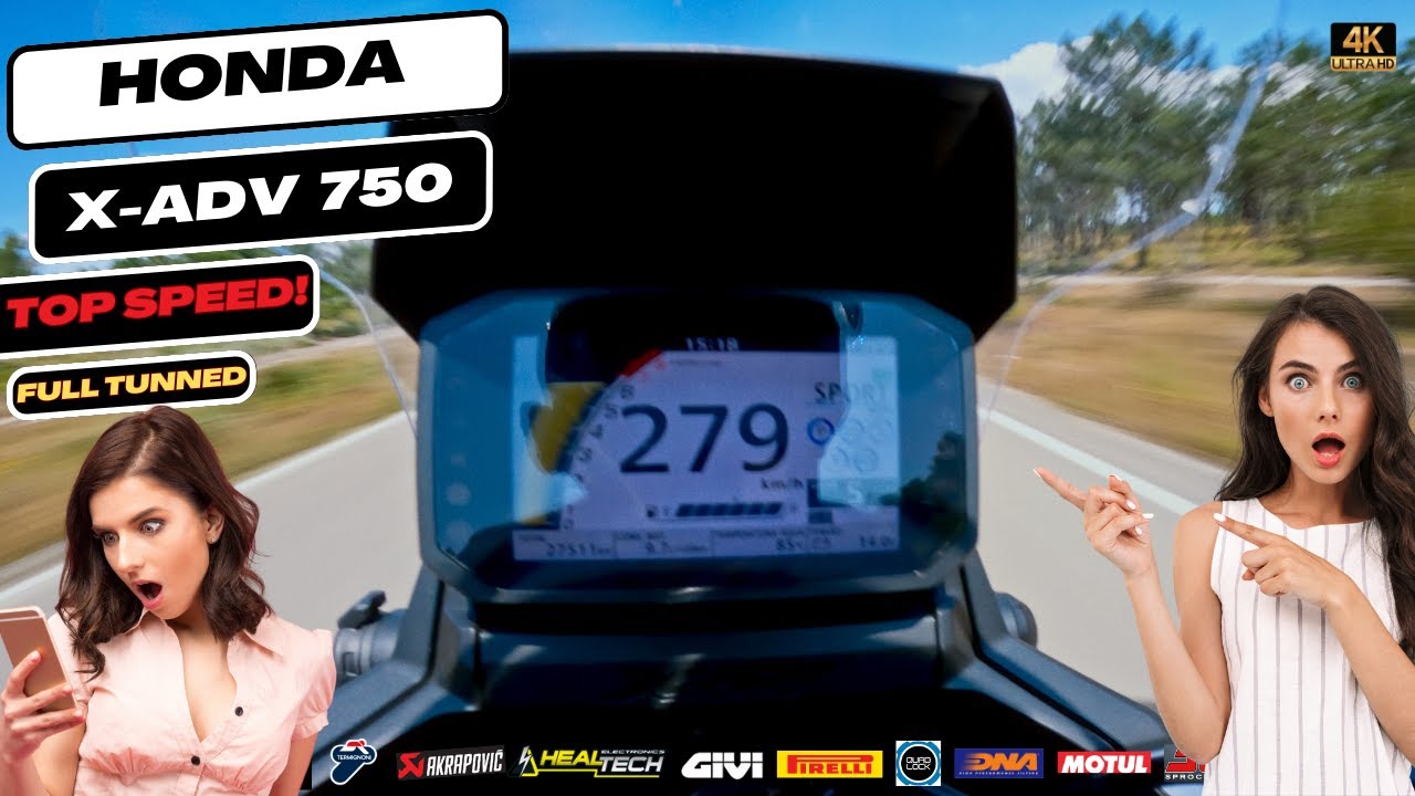 🇵🇹 HONDA X-ADV 750 | Full Tunned | TopSpeed 279 | Akrapovic & Termignoni