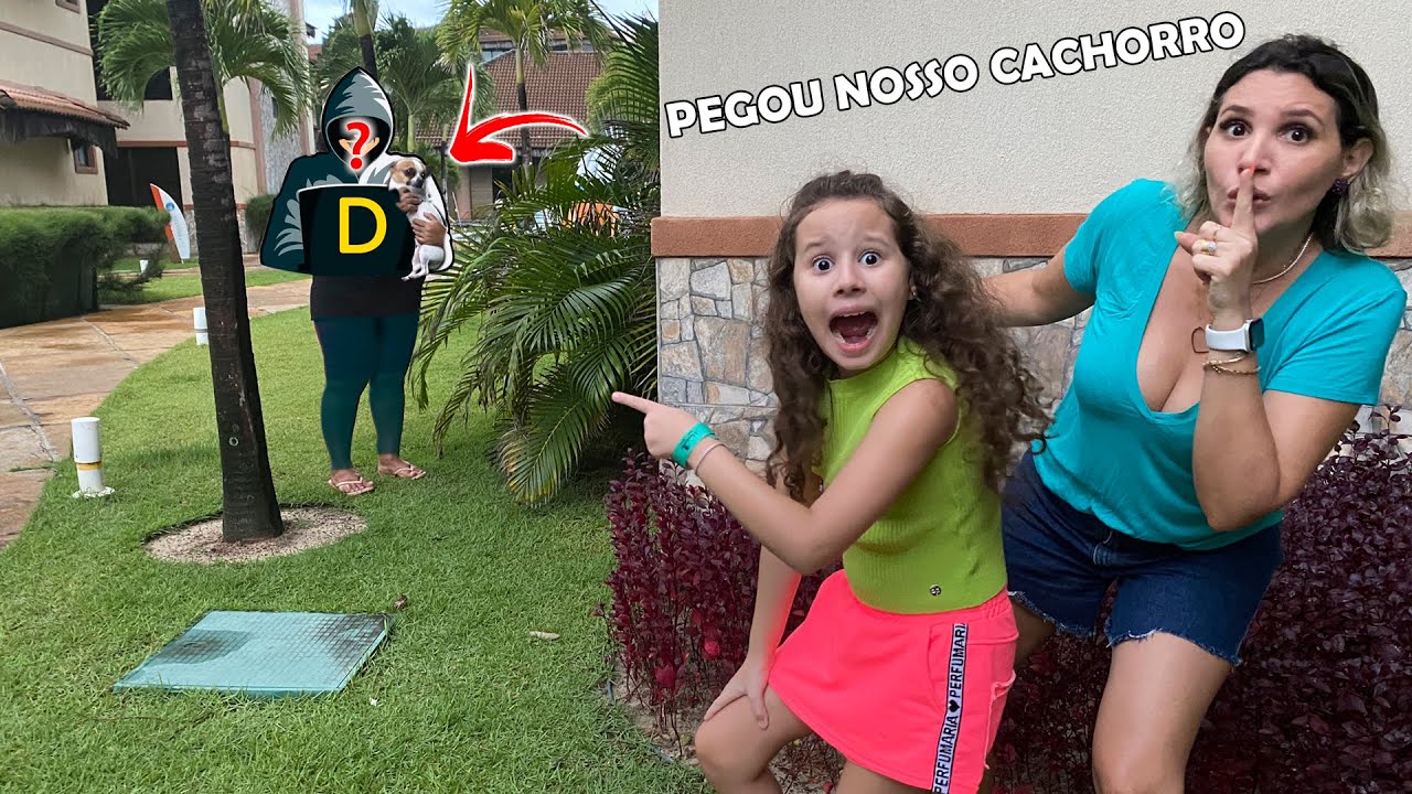O DESCONHECIDO LEVOU NOSSO CACHORRO | Valentina Pontes