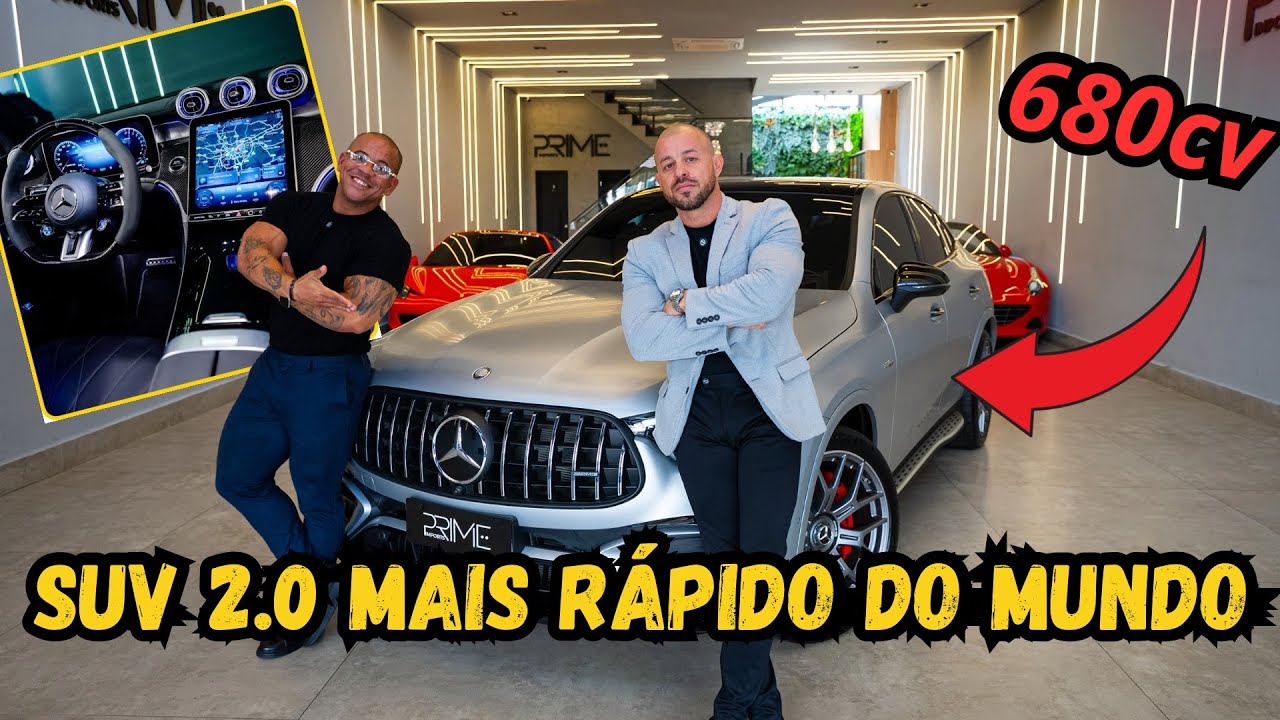 NOVA MERCEDES-BENZ GLC G3s HÍBRIDA- O SUV 2.0 MAIS RÁPIDO DO MUNDO !!!