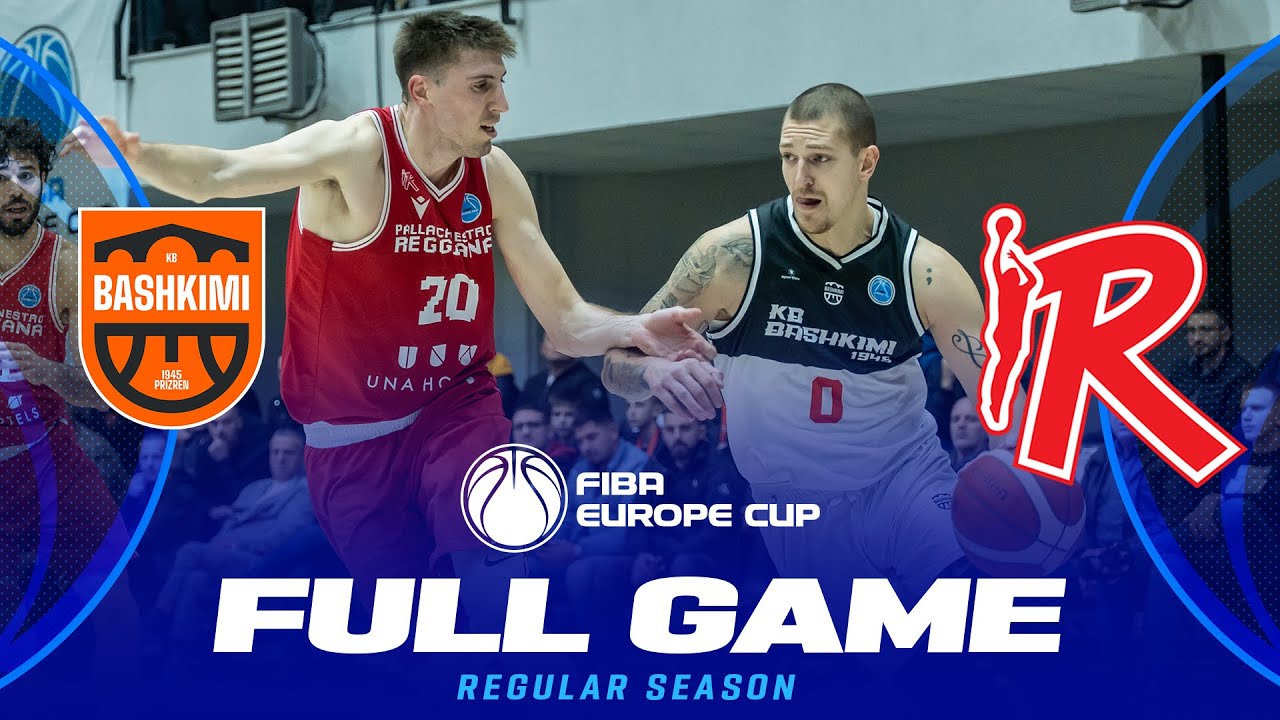 BC Bashkimi v Pallacanestro Reggiana | Full Basketball Game | FIBA Europe Cup 2025-26