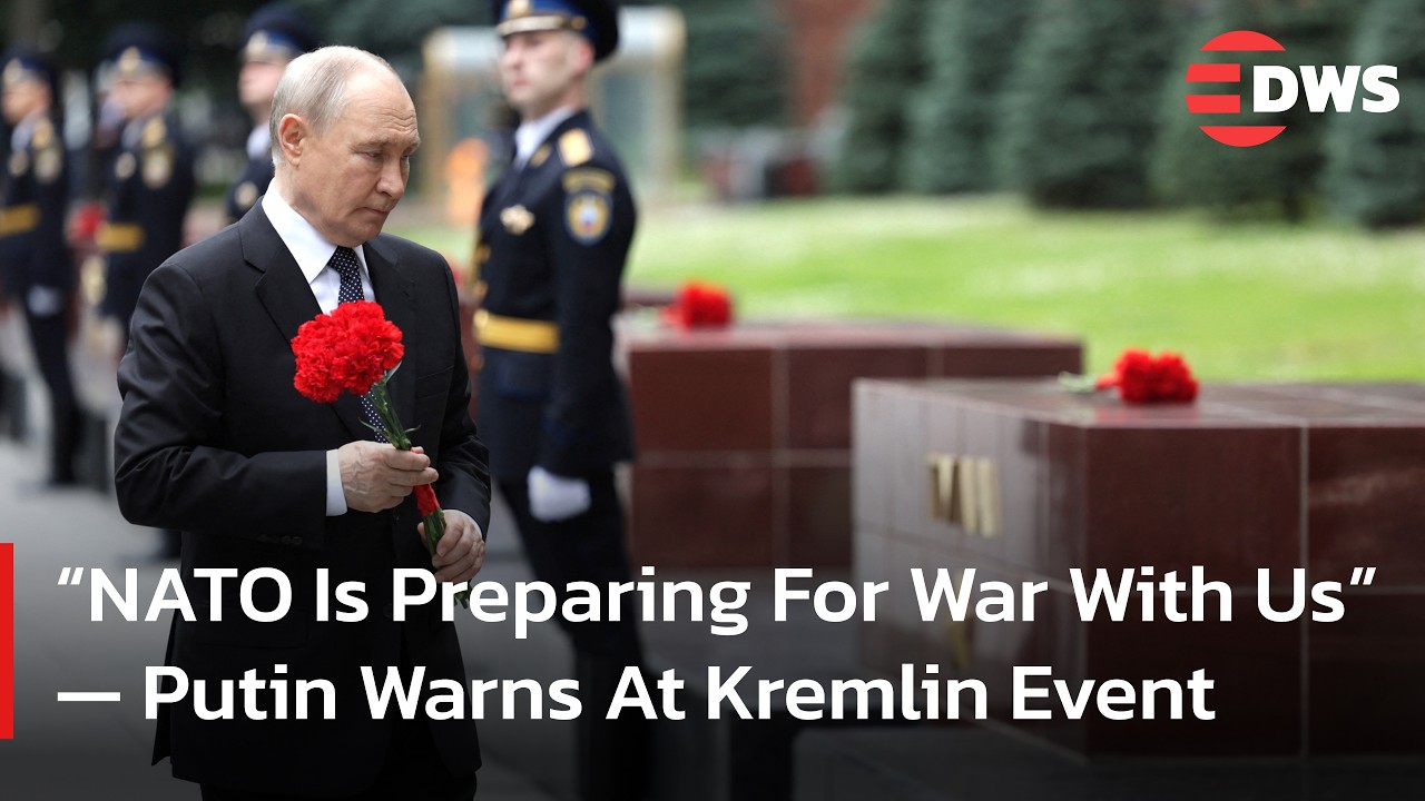 Putin Sends Strong NATO Warning During Russian Military Graduation Ceremony | DWS News | AC1F