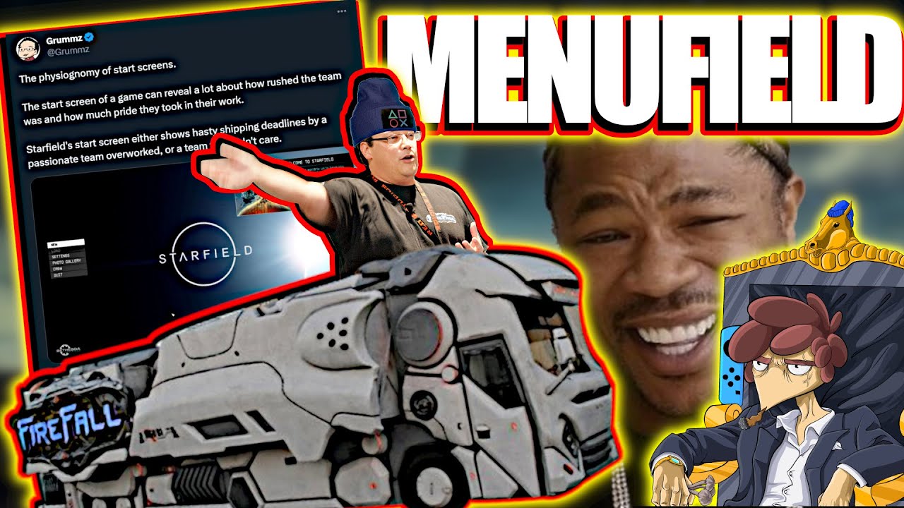 Starfield Menu LEAK Triggers Game Developer! And A Ps5 Fanboy CRIES For A Starfield Review Code!