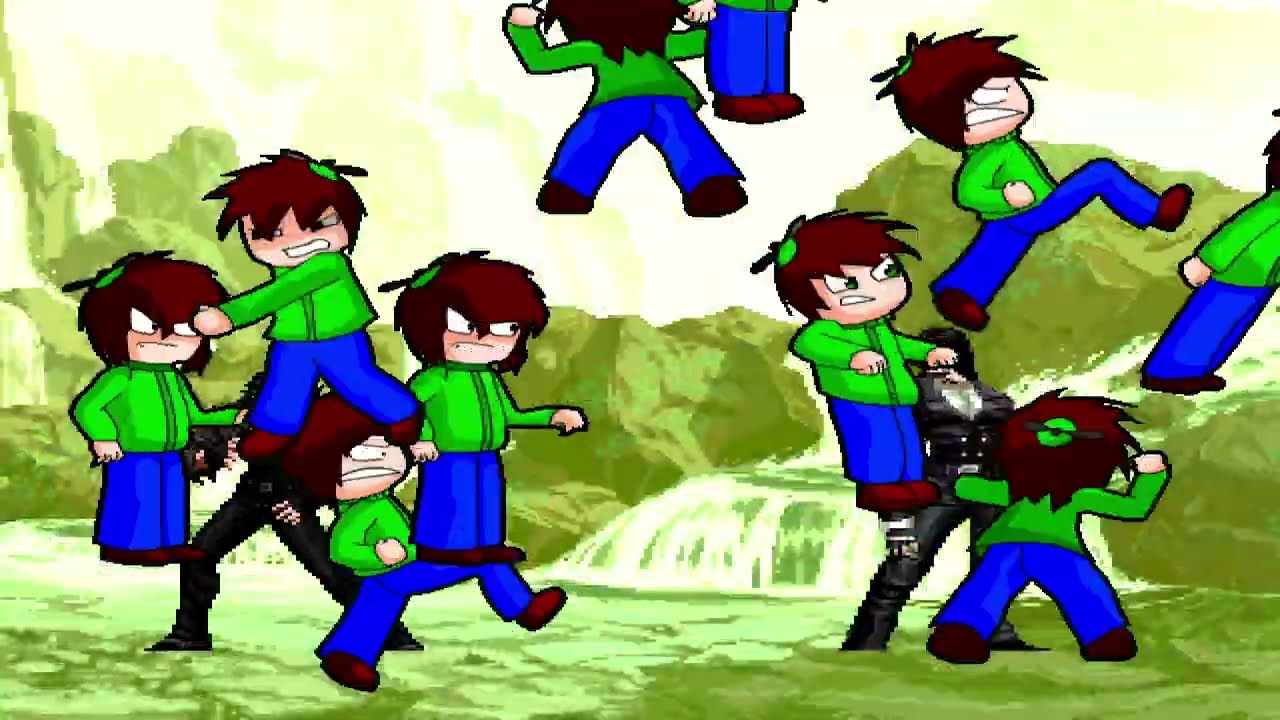 KOF MUGEN Tag MH DANIEL & DAIKI VS DRAKYOLA