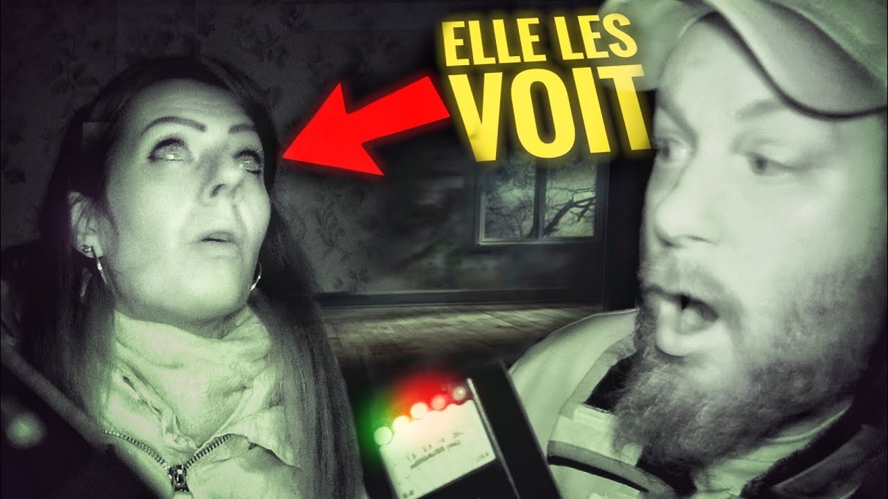 Cette MÉDIUM VOIT les ESPRITS en DIRECT dans CETTE MAISON HANTÉE(enquête paranormale)