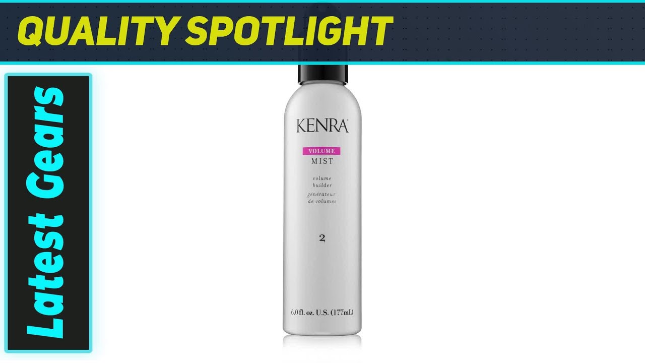 Kenra Professional Volume Mist 2: The Ultimate Root Lift for Soft Hair