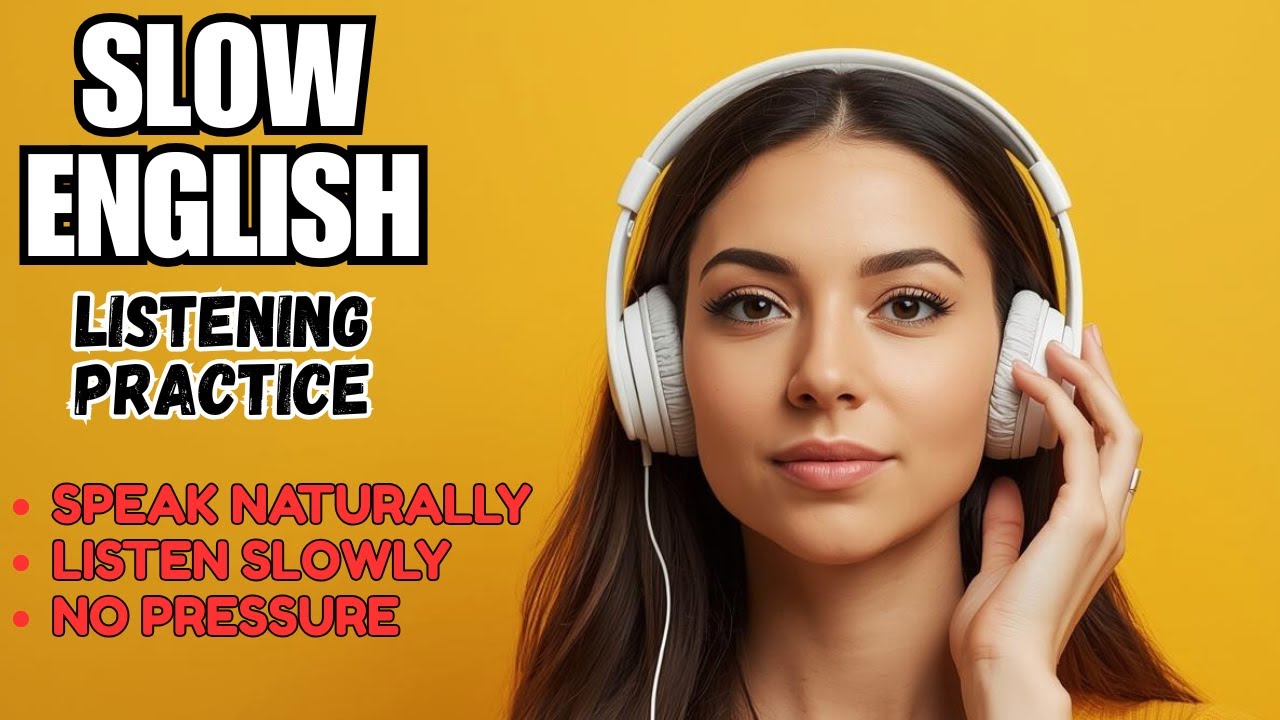 Slow English Listening to Speak Naturally | Slow English Method for Natural Speaking