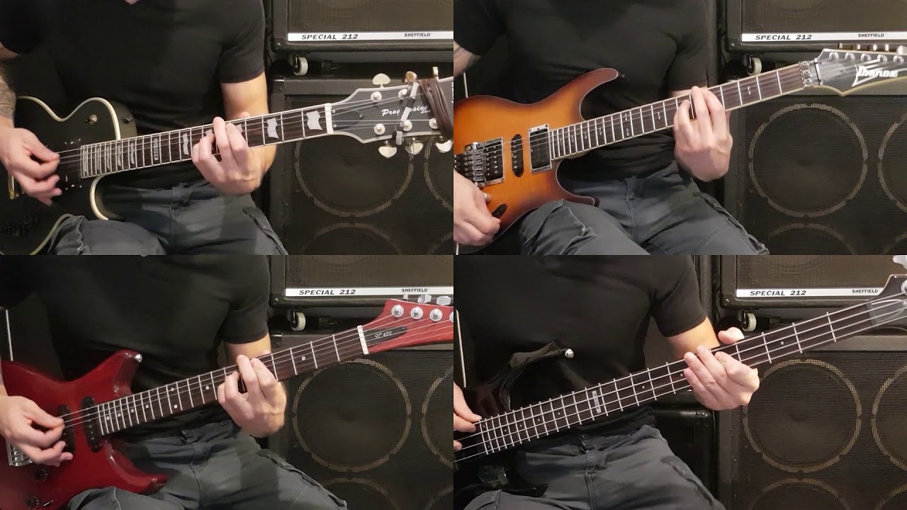 Brave New World - Iron Maiden (Guitar-Bass cover)