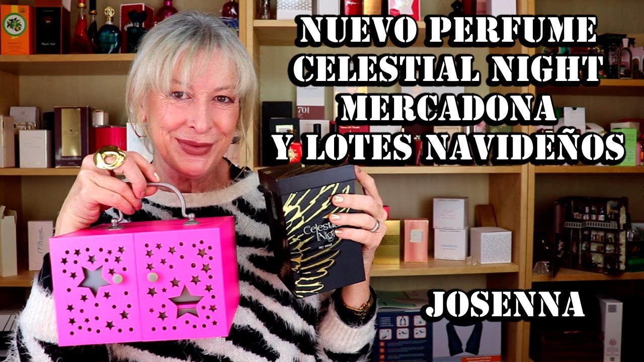 NUEVO PERFUME CELESTIAL NIGHT DE MERCADONA Y LOTES NAVIDEÑOS