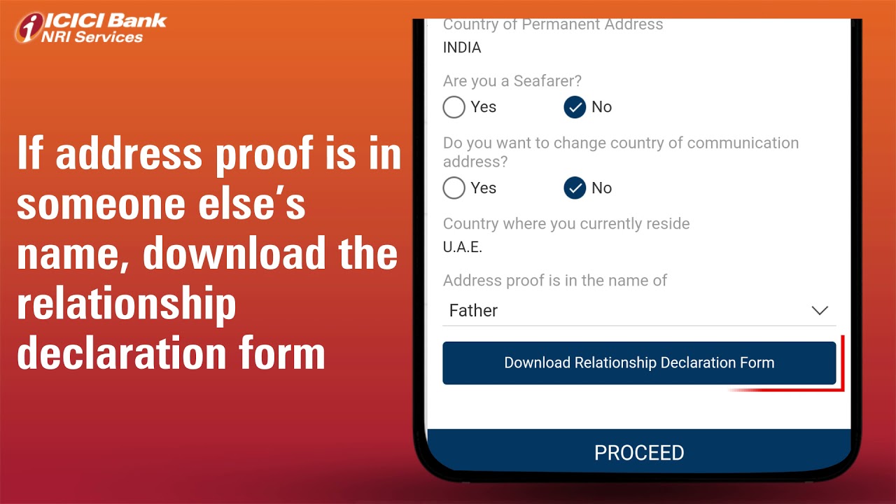 Change your communication address within minutes!