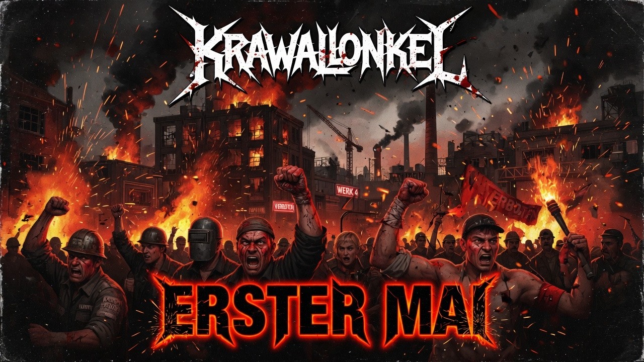 👉 ERSTER MAI &ndash; Metal Song 🔥 8 Stunden Kampf | W&uuml;tender Protest Rock 2026