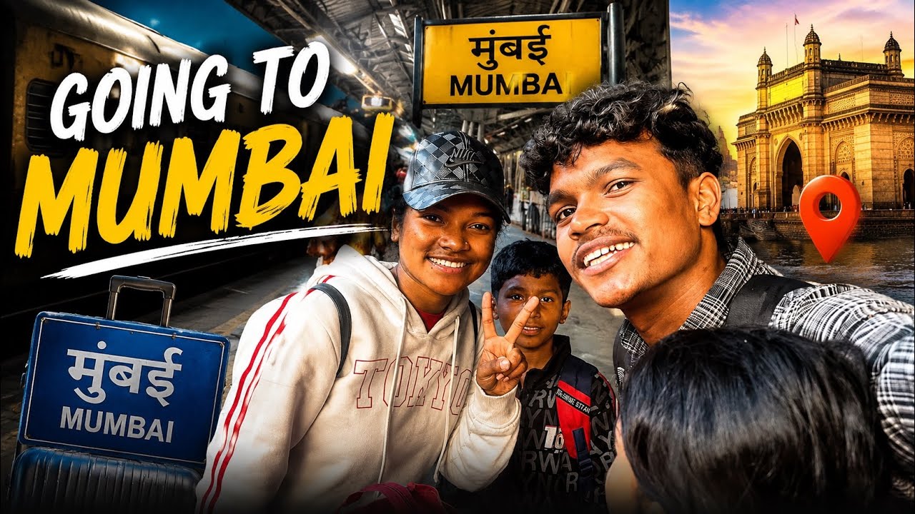 Finlly Going To Mumbai 😍 || #vlog #mumbhai 