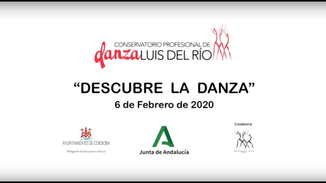 CPDANZA CÓRDOBA 2019-20 DESCUBRE LA DANZA II (6 febrero)