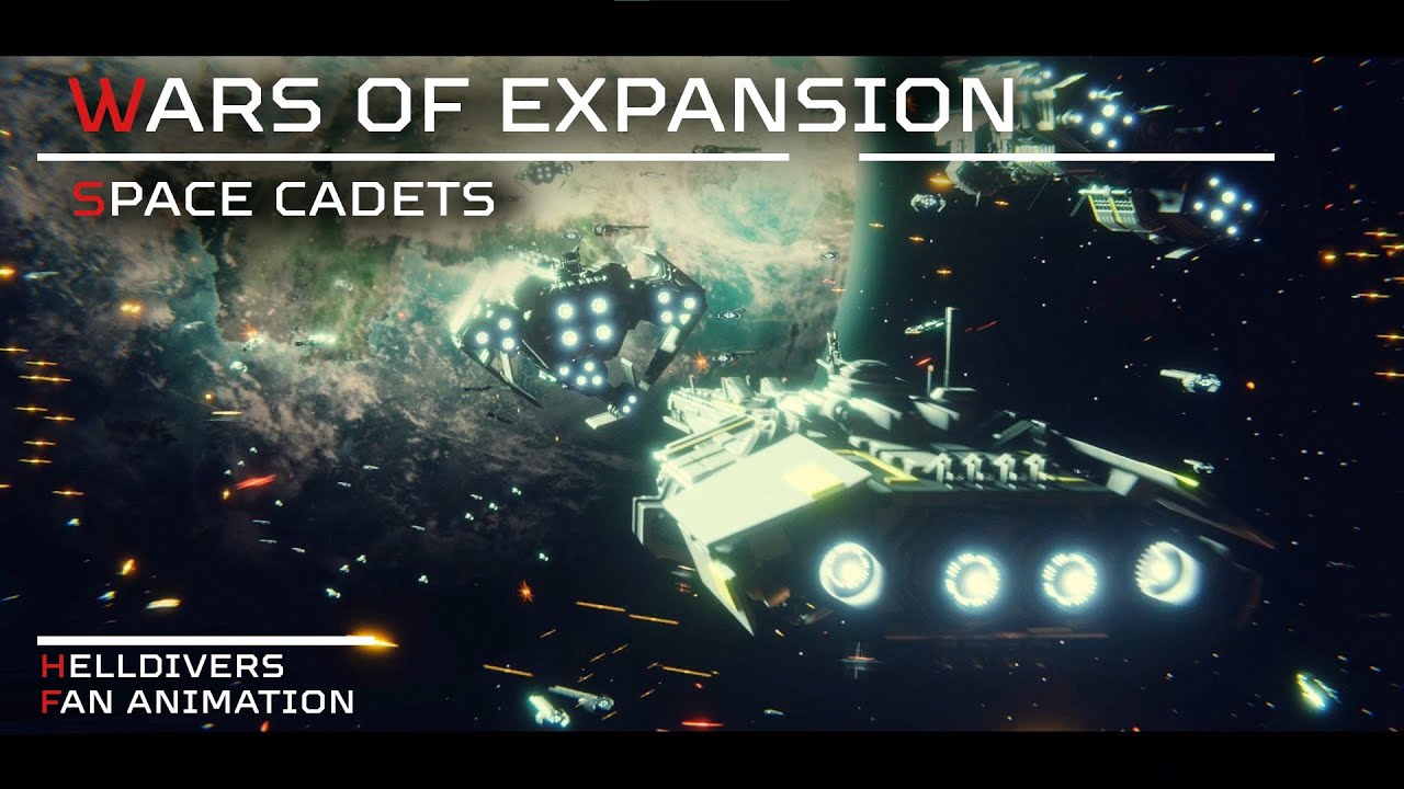 Space Cadets - Wars of Expansion - Helldivers 2 fan made Music Video