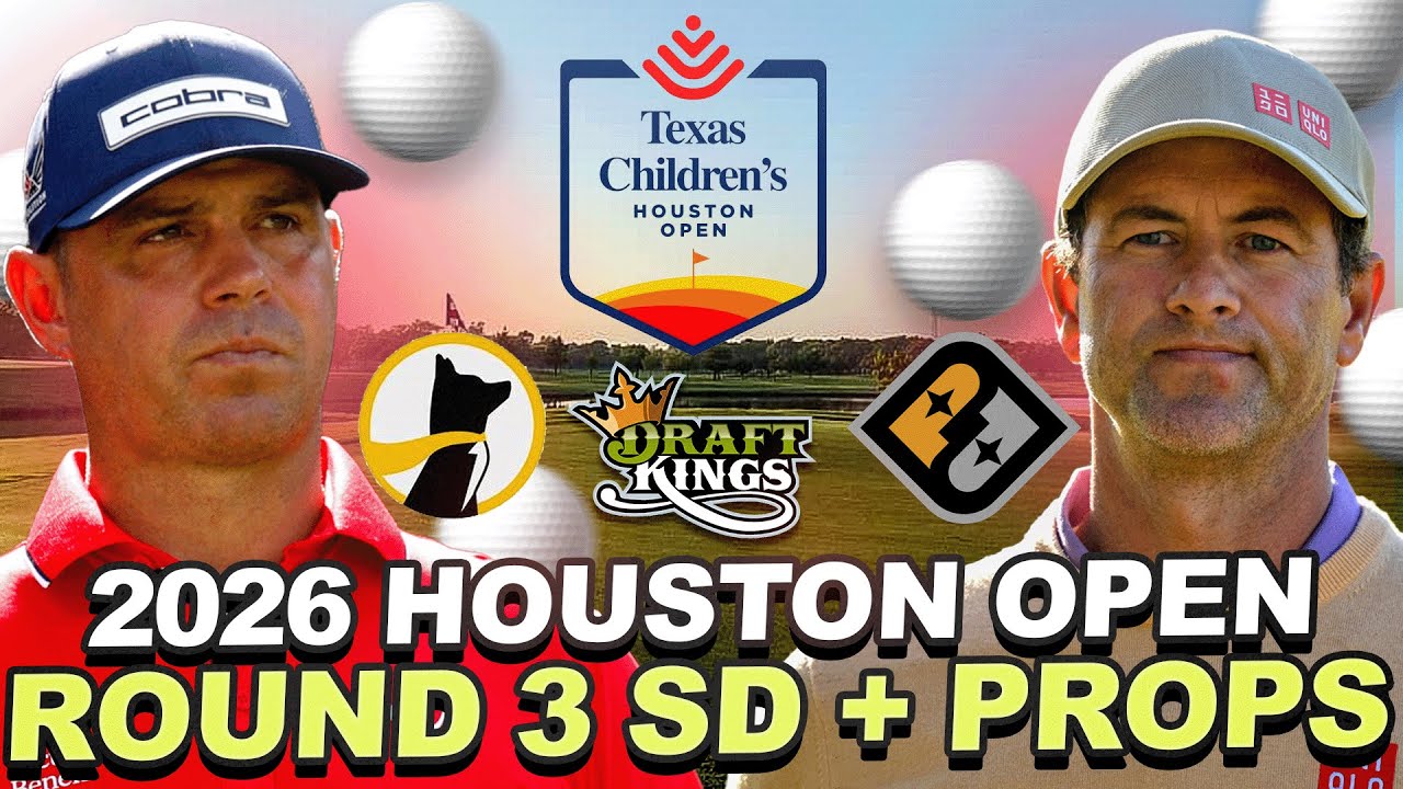 Турнир Houston Open 2026, 3-й раунд + трансляция ставок: стратегия DFS, ставки на исходы матчей и...