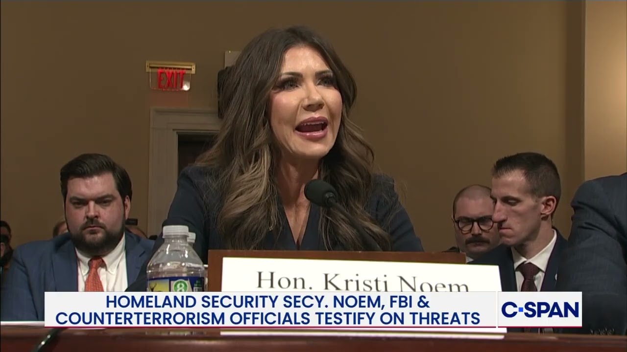 DHS Secretary Kristi Noem: 