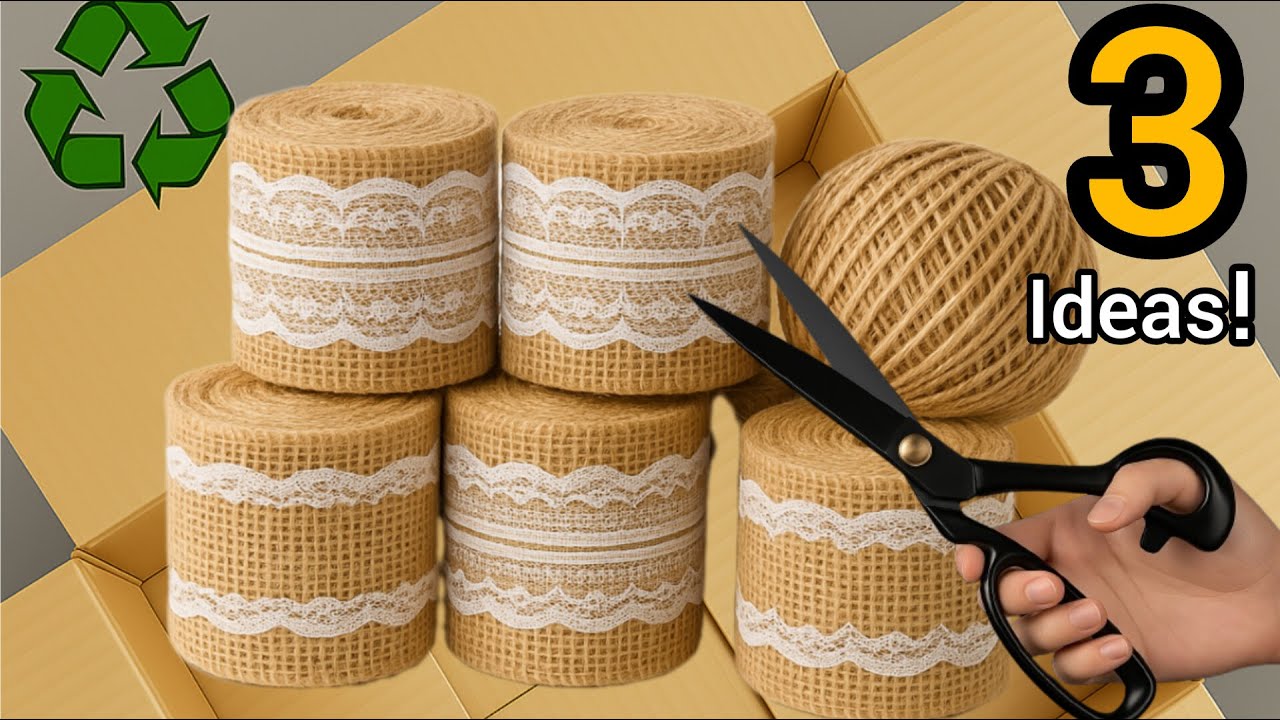 The Magic of Jute/3 Unique Jute Basket Ideas You'll Love😍
