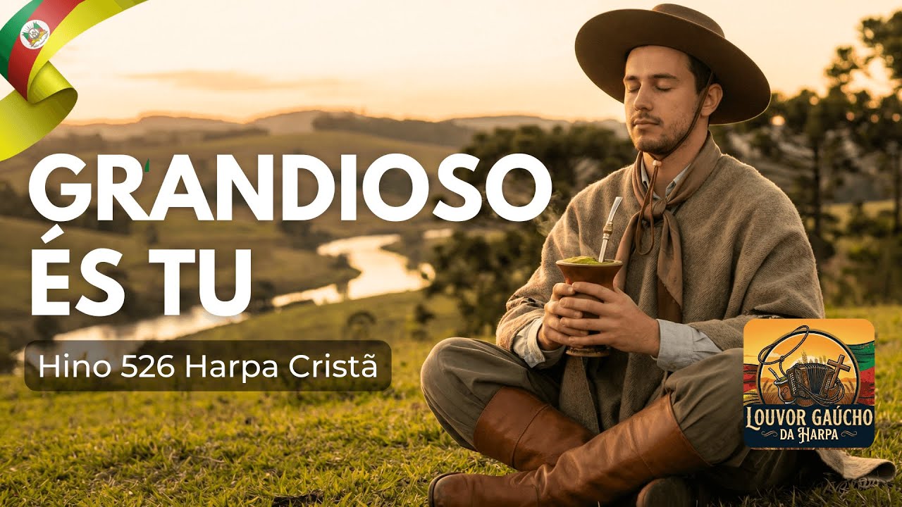 GRANDIOSO ÉS TU  - HINO 526 HARPA - LOUVOR GAÚCHO