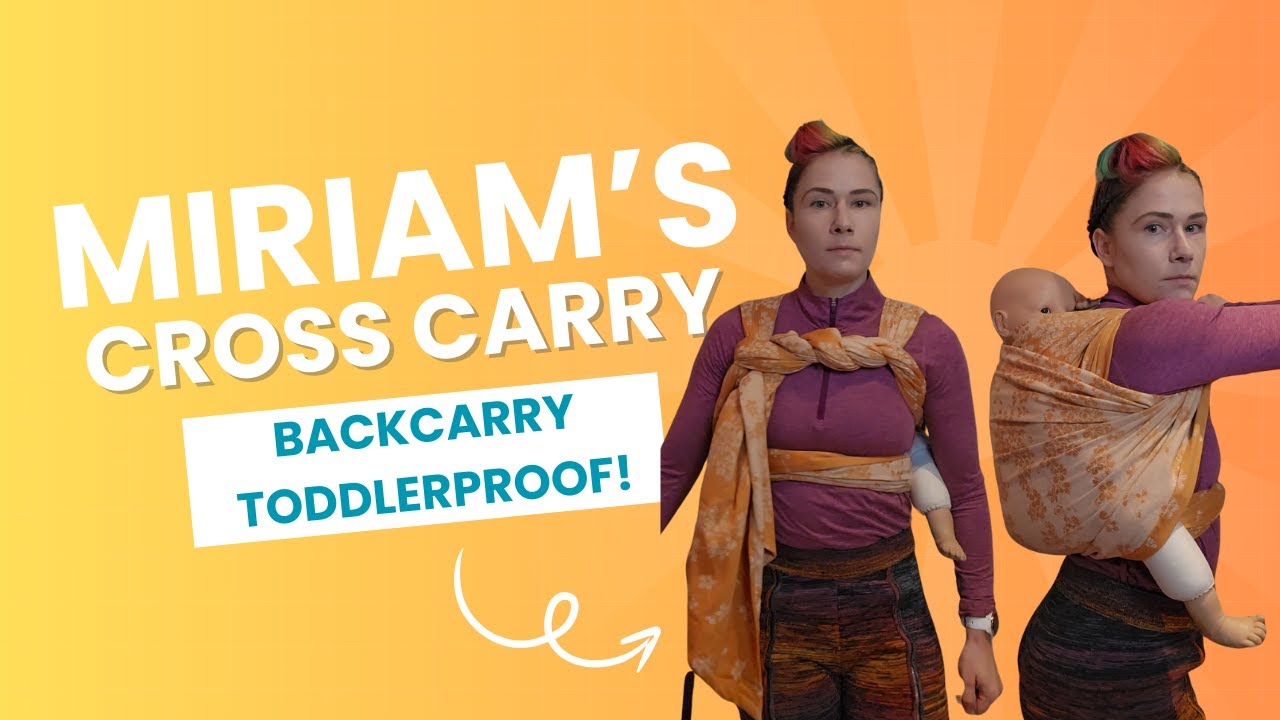 Miriam's Cross Carry - with clever hipscoot